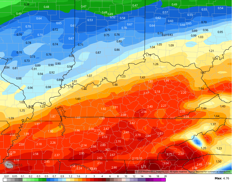 Monday Evening Update Kentucky Weather Center with Meteorologist