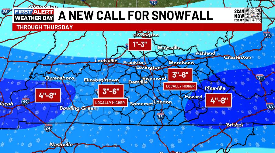 Heavy Snow and Bitterly Cold Temps Kentucky Weather Center with