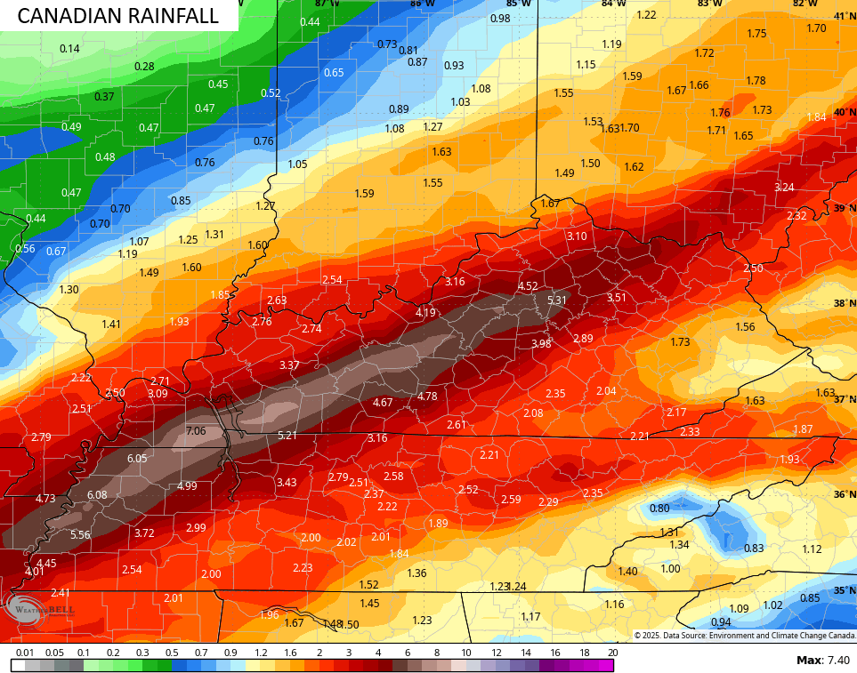 Major Flooding and A Few Severe Storms Today Kentucky Weather Center